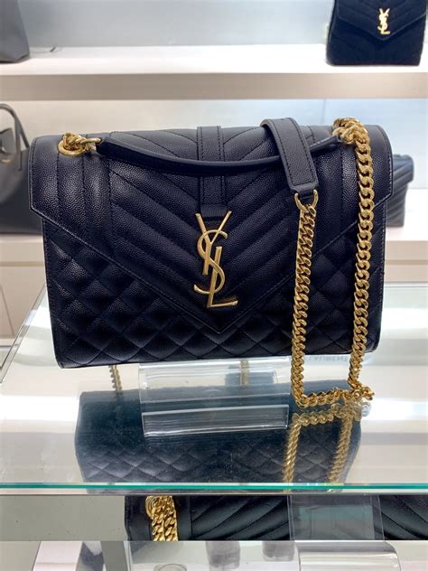 YSL envelope bag used